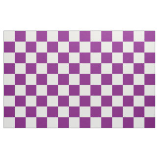 Lila Checkered Stoff