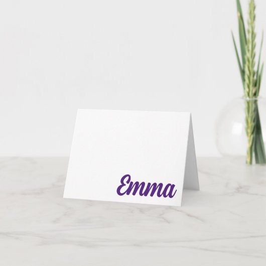 LILA CHEER Ft. Worth, TX Personalisiert Note Card (Vorderseite)