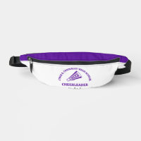 Lila Cheerleader Personalisierter High School