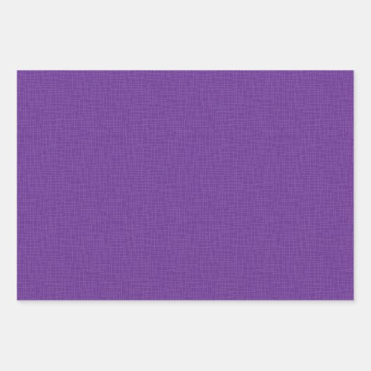 Lila Cheerleader Pom Pom Muster Geschenkpapier Set (Vorderseite 2)