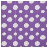 Lila Cheerleader Pom Pom Muster Stoff (Muster)