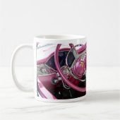 Lila Chevy Bel Air Kaffeetasse (Links)