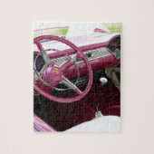 Lila Chevy Bel Air Puzzle (Vertikal)