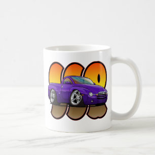 Lila Chevy SSR Kaffeetasse