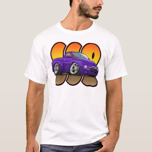 Lila Chevy SSR T-Shirt (Vorderseite)