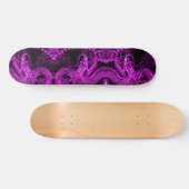 Lila chinesischer Kaiser-Drache-Probrett Skateboard (Horizontal)