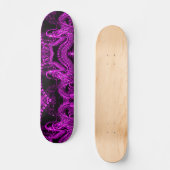 Lila chinesischer Kaiser-Drache-Probrett Skateboard (Vorderseite)