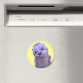 Lila Chipmunk Magnet (In Situ (Geschirrspüler))