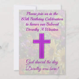 LILA CHRISTLICHE 85. EINLADUNG