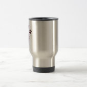 Lila Christliches Kreuz Reisebecher (Mittel)