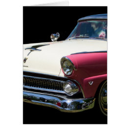 lila-Chrom-Klassikfahrzeug