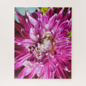 Lila Chrysanthemum - Blume 16x20 Puzzle (Vertikal)