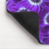 Lila Cineraria Mousepad (Ecke)
