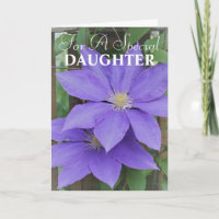 Lila Clematis Daughter Muttertag
