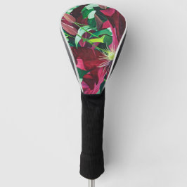 Lila Clematis Floral Golf Headcover