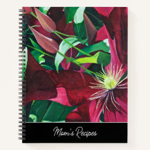 Lila Clematis Floral