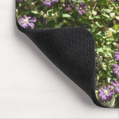 Lila Clematis Garden Mousepad (Ecke)