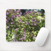 Lila Clematis Garden Mousepad (Mit Mouse)