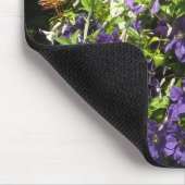 Lila Clematis Garden Sprichwort Mousepad (Ecke)