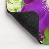 Lila Clematis Mousepad (Ecke)