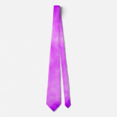 Lila Cloud-Effekt Neck Tie Krawatte (Vorderseite)