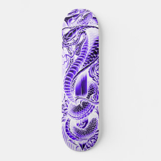 Lila Cobra Classic Skate Deck Skateboard