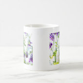 Lila Columbinen-Tasse Kaffeetasse (Mittel)