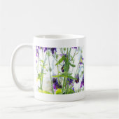 Lila Columbinen-Tasse Kaffeetasse (Links)