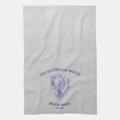 Lila Conch Muschel Küchentücher (Vertikal)