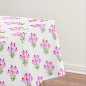 Lila Cone-Blume Tischdecke (Beispiel)