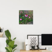 Lila Conefwers Foto Poster (Heimbüro)