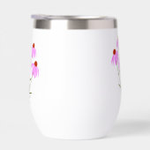Lila Cornblumen Edelweine Tumbler (Rechts)