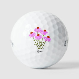 Lila Cornblumen Golfball