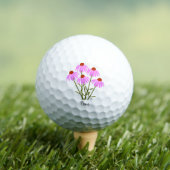 Lila Cornblumen Golfball (Insitu T-Shirt)
