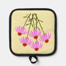 Lila Cornblumen Topflappen