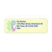 Lila Coyote Wolf Südwestdesign (Vorne)