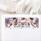 Lila Creme Elegante Botanische Hochzeit (Insitu)