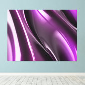 lila, cremeumhüllte Leinwand (Insitu (Holzboden))