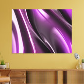 lila, cremeumhüllte Leinwand (Insitu (Wohnzimmer))