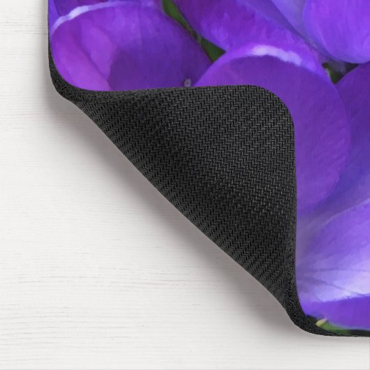 Lila Crocus Garden Blume Mousepad (Ecke)