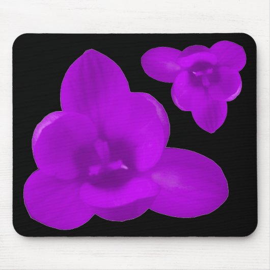 Lila Crocus Mousepad (Vorne)
