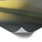 Lila Crocus-Poster Poster (Ecke)