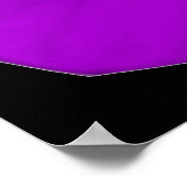 Lila Crocus Print Poster (Ecke)