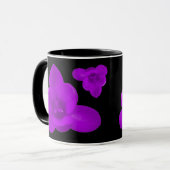 Lila Crocus Tasse (Vorderseite Links)