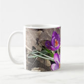 Lila Crocus Tasse (Links)