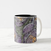 Lila Crocus Tasse (VorderseiteRechts)