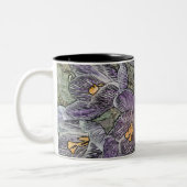 Lila Crocus Tasse (Links)