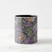 Lila Crocus Tasse (Mittel)