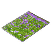 Lila Crocuses Blume Notebook Notizblock (Linke Seite)