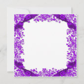 Lila Cross First Kommune Einladung (Rückseite)